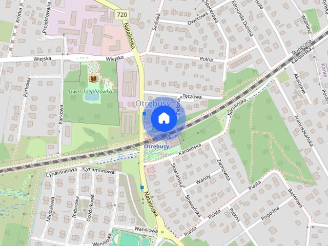 Otrębusy 64m2 + Ogródek Nowe WKD