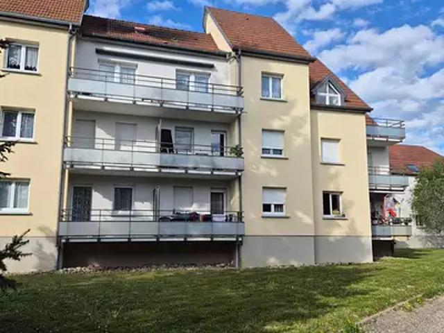 Ottmarsheim 68490 Achat / Vente appartement 1 pièce t1 balcon