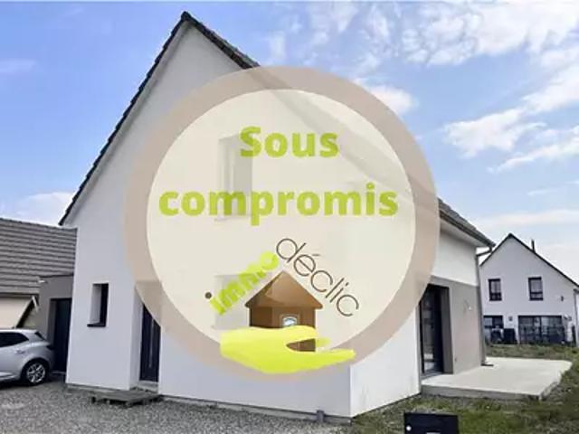 Ottmarsheim 68490 Achat / Vente maison 4 pièces t4 terrasse