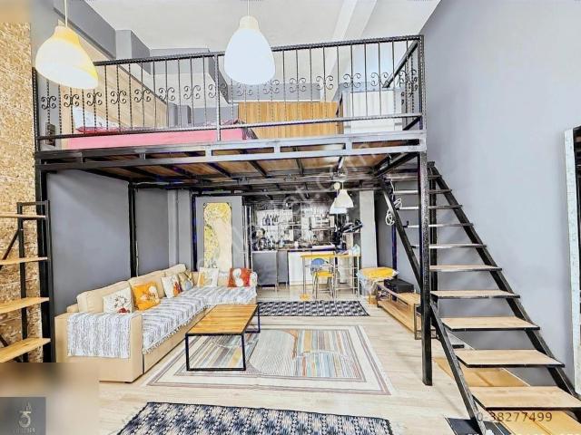 Otuzbeş'ten Emsalsiz 1+1 Eşyalı Loft Daire