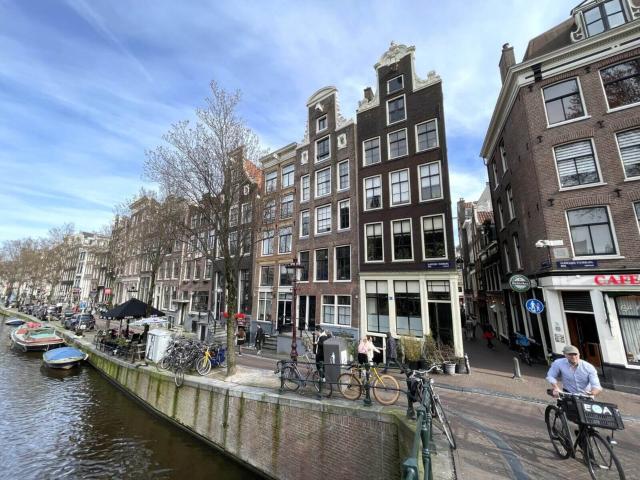 Oudezijds Voorburgwal, Amsterdam, Nederland