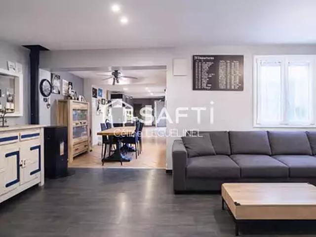 Ouerre 28500 Achat / Vente maison 6 pièces t6 terrasse parking