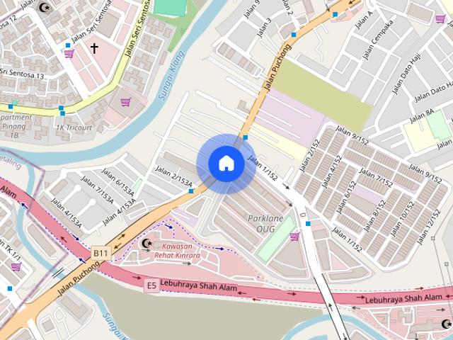 OUG Parklane, Old Klang Road