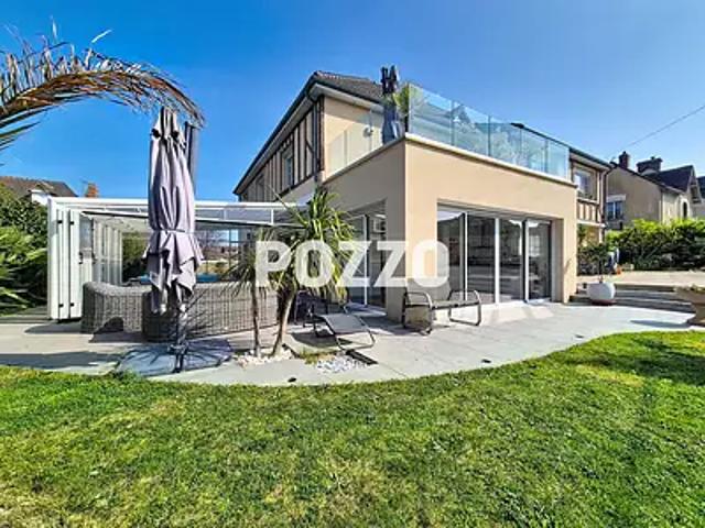 Ouistreham 14150 Achat / Vente maison 7 pièces t7 piscine cave