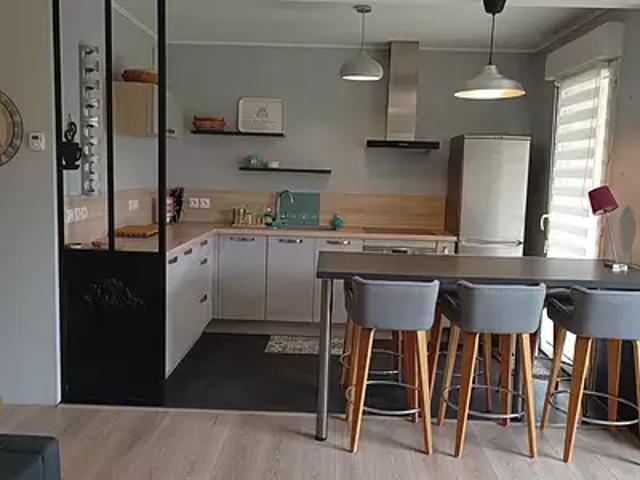 Ouistreham 14150 Location appartement 2 pièces t2 au dernier étage cave