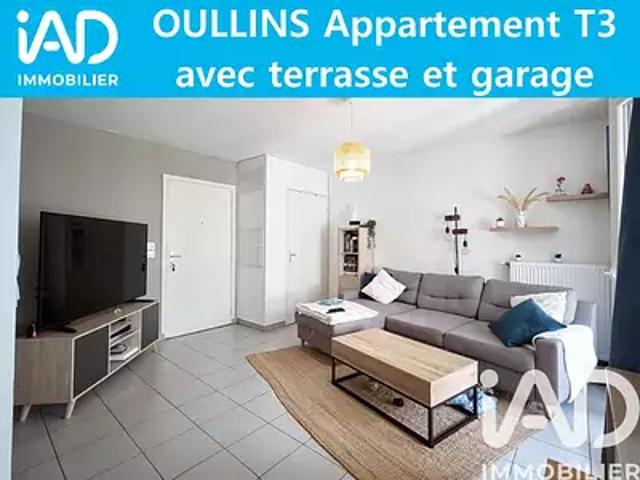 Oullins 69600 Achat / Vente appartement 3 pièces t3