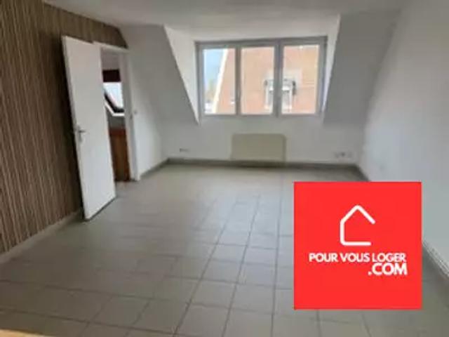 Outreau 62230 Location appartement 2 pièces t2 au dernier étage