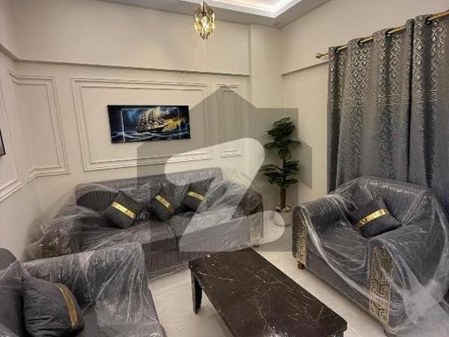 Outstanding fully furnished brand new furniture electronics itoms and fully renovated studio apartment Muslim Commercial Area