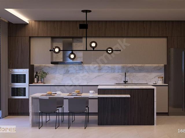 OVACIKTA ZİRVE ! VİLLA KONSEPTİ & HAMAM KONSEPTLİ E.BANYO+G.ODA YERDEN ISITMA & TERAS BALKON 4.5+1