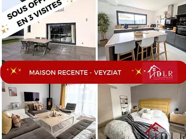 Oyonnax 01100 Achat / Vente maison 4 pièces t4
