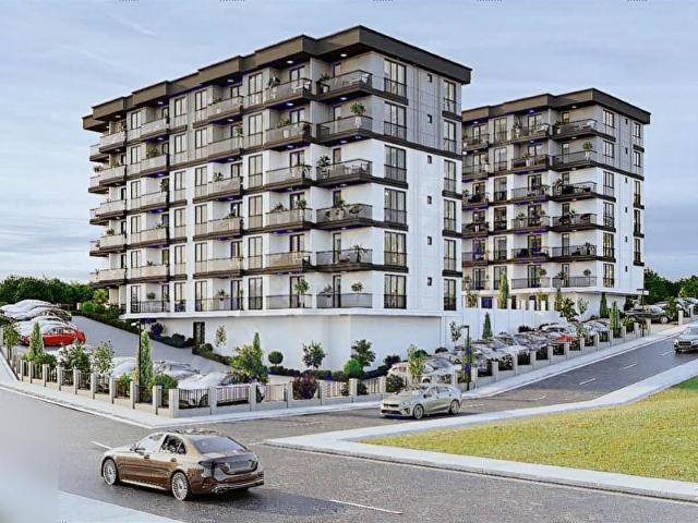 ÖZ EMMAXTAN TOPLU KONUT BULVARINDA DENİZ MANZARALI 1+1 DAİRELER