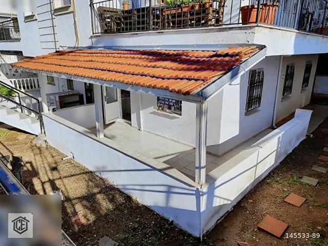 ÖZDERE ÇUKURALTI MERKEZDE BÜYÜK BAHÇELİ ZEMİN KAT 2+1 DAİRE
