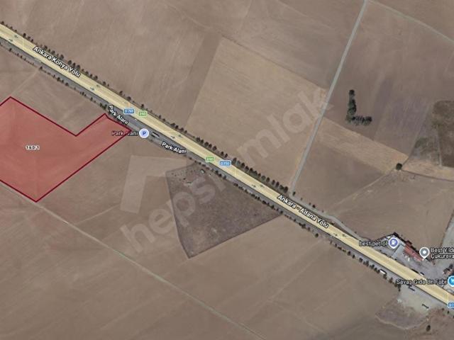 ÖZDOĞAN'DAN BAL KARAHAMZALI KONYA YOLU ÜZERİNDE 45150 m2 TARLA