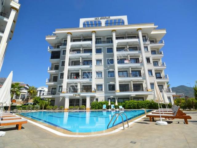 Özel Bahçeli 2+1 Sıfır Eşyalı Daire Alanya Nova Garden Sitesi