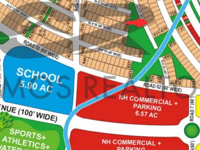 P6 West Open Plot Karachi Bahria Town Karachi ID 29194