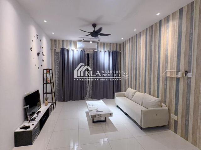 P Residence Apartment Corner Unit For Rent! at Batu Kawa, Near Emart