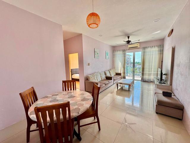 P Residence Condominium Fully Furnished and aircons 2 Parking Lots