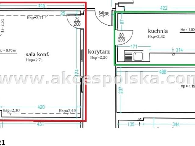 Pańska 33 m², Warszawa
