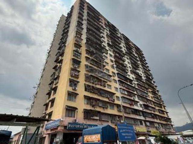 Pandan Ria Apartment Block C Nearby Taman Cahaya LRT Station AMPANG