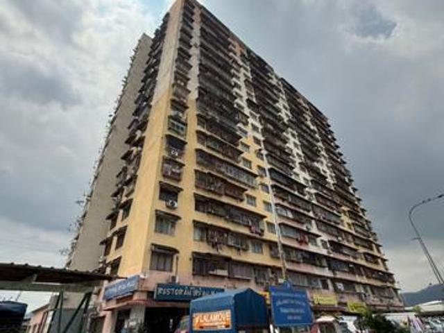 Pandan Ria Apartment Block C Nearby Taman Cahaya LRT Station AMPANG