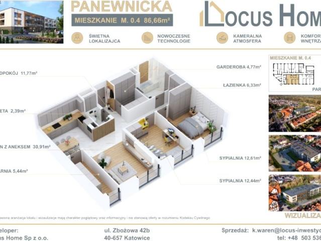 Panewnicka 87 m², Katowice