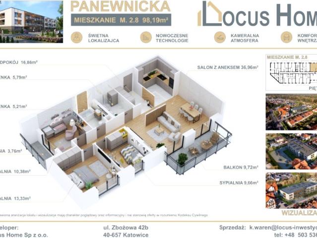 Panewnicka 98 m², Katowice