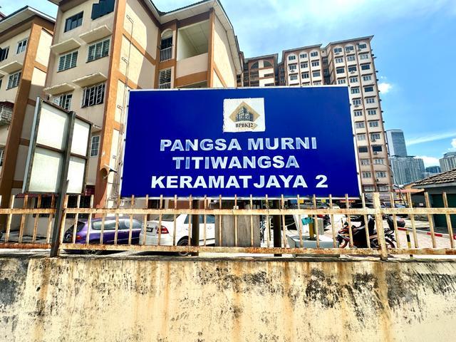Pangsa Murni Titiwangsa Keramat Jaya 2 Kuala Lumpur TERMURAH