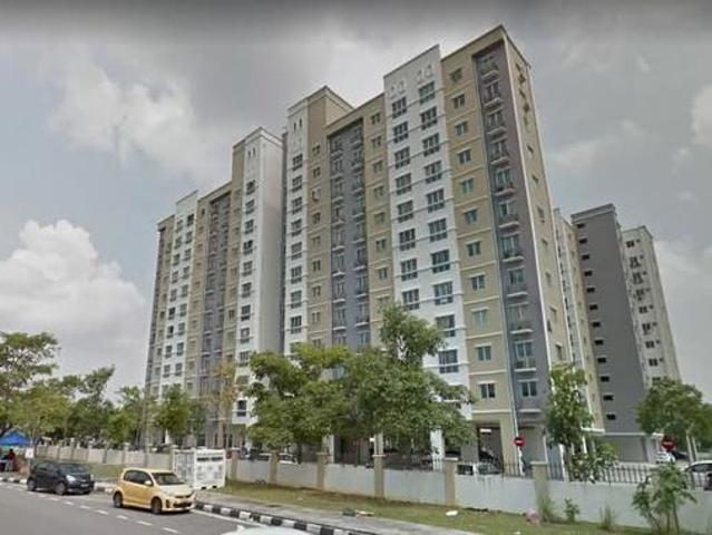 Pangsapuri Akasia Shah Alam Full Reno 2CAR PARK Rm1kBooking
