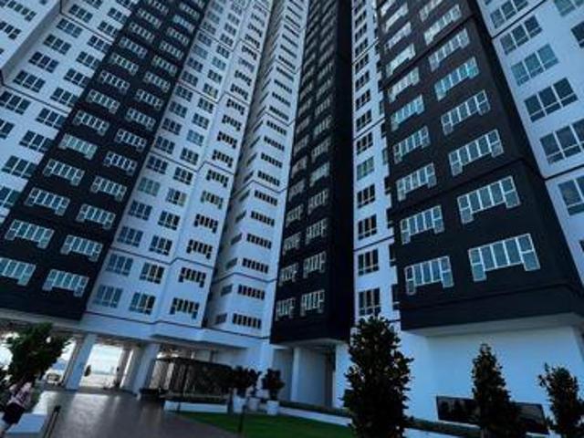 Pangsapuri Ambercove Service Apartment 710sf 3 Room Melaka