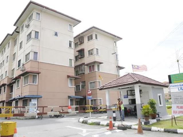 Pangsapuri Lili Puchong Permai booking RM500 full loan