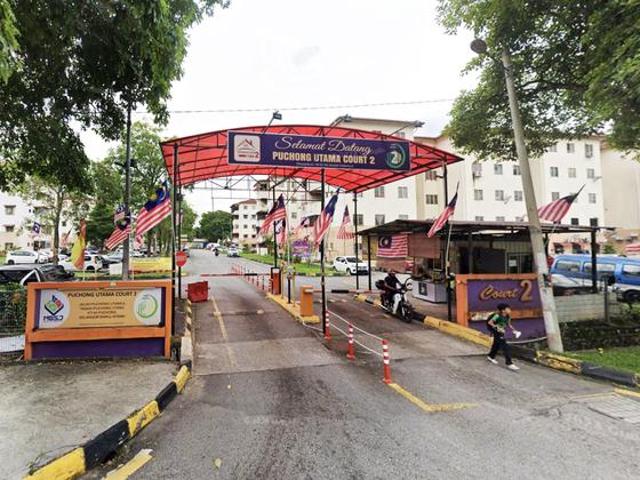 Pangsapuri Puchong Utama Court 210 DepositFREEHOLD UNTUNG BELI