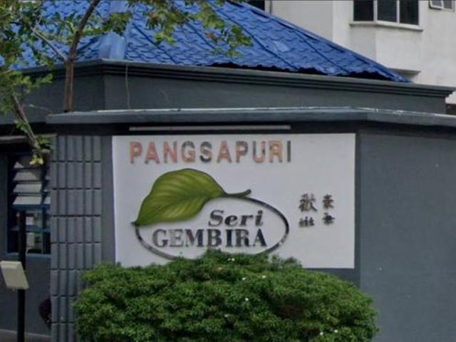 Pangsapuri Seri Gembira 0 Down Payment Below Market 100 Full Loan