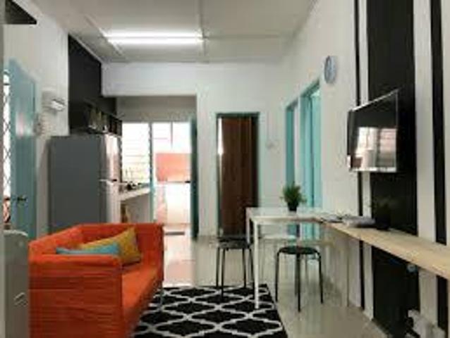 Pangsapuri Seri Indah 860sqf Seri Kembangan Cash OUT 100loan RENO