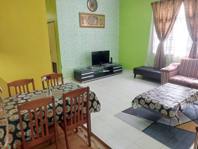 Pangsapuri Sri Mas Desa Tebrau 3bed 2Bath Low Floor 1st Gated