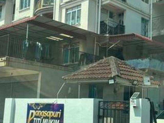 Pangsapuri Titi Mukim Tingkat 1 Blok B untuk dijual