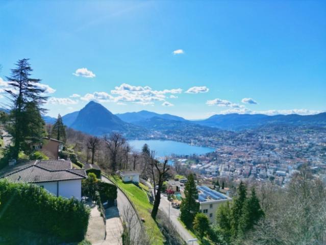 Panorama Villa zum Restaurieren in Aldesago – Monte Brè, Lugano