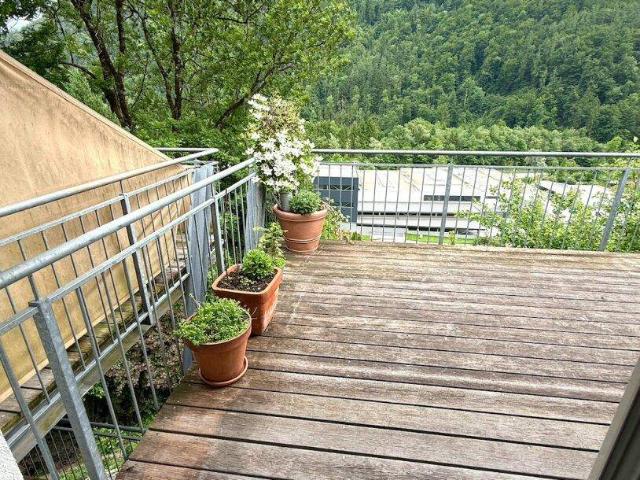 Panorama & Sonnenlage – Doppelhaushälfte mit sonniger Terrasse, Garten und zwei Carports
