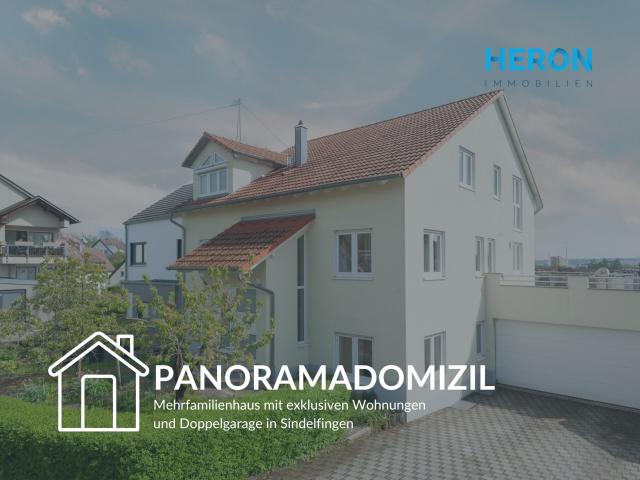 PANORAMADOMIZIL Mehrfamilienhaus mit exklusiven Wohnungen und Doppelgarage in Sindelfingen