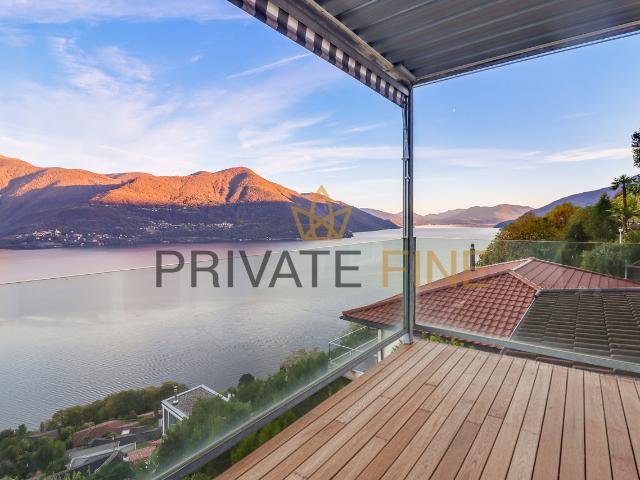 Panoramaresidenz mit Seeblick und Pool über dem Lago Maggiore 12b