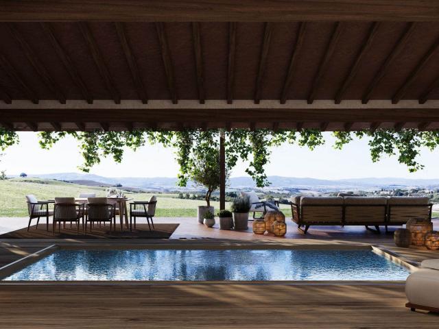Panoramica Dell'immobile E POSIZIONE 1400m² Monteroni d'Arbia