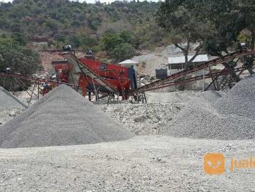 Pabrik Cipping / kerikil 150t/jam di Palu Barat