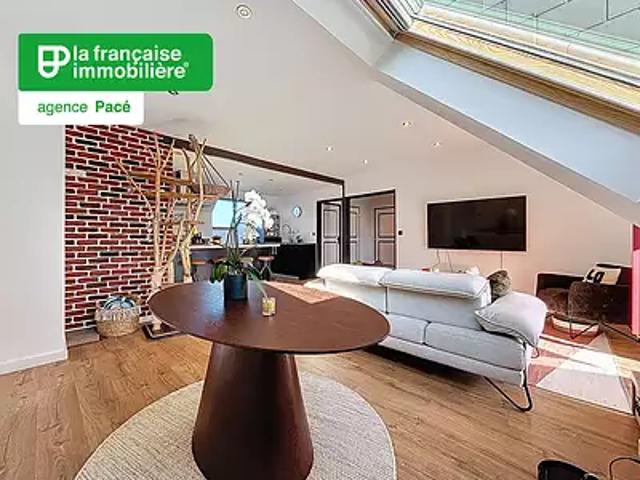 Pacé 35740 Achat / Vente appartement 4 pièces t4 au dernier étage