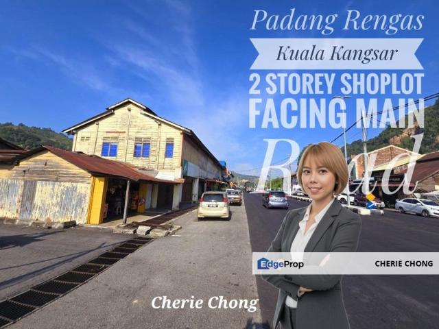 Padang Rengas Kuala Kangsar 2 Storey Shoplot Facing Main Road Good Exposure Ample Parking