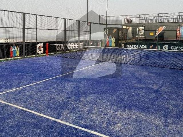 Padel Court On 12 Th Floor In Residential Apartment Gulberg