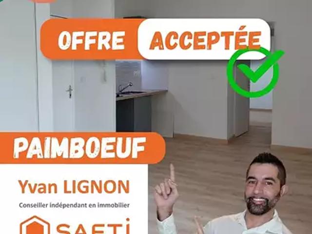 Paimboeuf 44560 Achat / Vente appartement 2 pièces t2