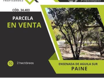 Paine, A34403 Venta Parcela Ensenada de Aguila Sur 2 Hectáreas Paine