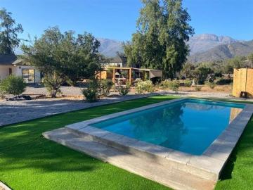 Paine, Parcela en Condominio con casa, gran piscina, quincho, Hacienda el Belloto en Sector Rangue, Laguna de Aculeo, Paine