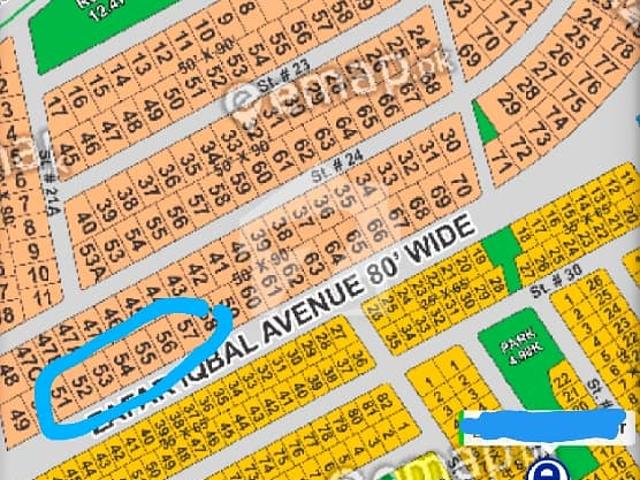 Pair Plots For Sale In DHA Phase 5 Islamabad Plot #58 &Amp  59, Zafar Iqbal Avenue | Demand 5.60 Crore | Very Reasonable Price. Near To Mosque /Park