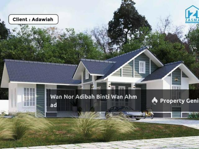 PAKEJ BINA RUMAH ATAS TANAH SENDIRI BOLEH CUSTOM DESIGN