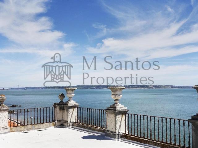 Palacio na 1º linha de Mar em Paço de Arcos 1616m² Oeiras E São Julião Da Barra